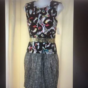 New Rachel Rachel Roy sz 6 Cocktails Dress multi